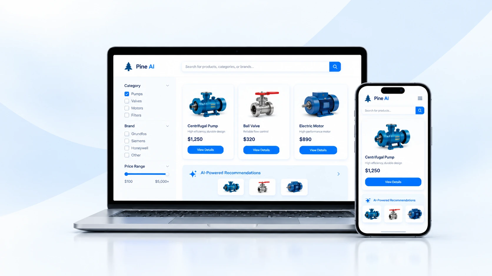 AI-powered product discovery visualization